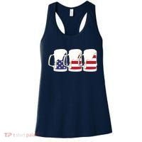 Beer American Flag Shirt 4th Of July Men Women Merica USA Women's Tank Top thumb 0