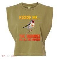 Bird Art For Women Bird Watching Birding Birdwatcher Garment-Dyed Women's Muscle Tee thumb 0