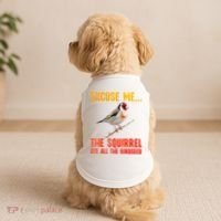 Bird Art For Women Bird Watching Birding Birdwatcher Doggie Tank thumb 2