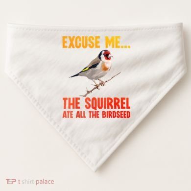 Bird Art For Women Bird Watching Birding Birdwatcher USA-Made Doggie Bandana