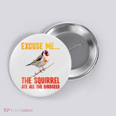 Bird Art For Women Bird Watching Birding Birdwatcher Button