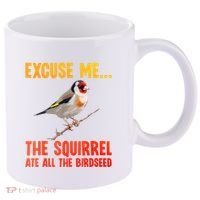 Bird Art For Women Bird Watching Birding Birdwatcher 11oz C Handle Ceramic Mug thumb 0