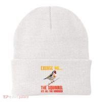Bird Art For Women Bird Watching Birding Birdwatcher Beanie thumb 0
