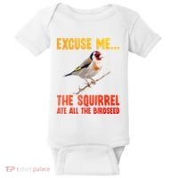 Bird Art For Women Bird Watching Birding Birdwatcher Baby Bodysuit thumb 0