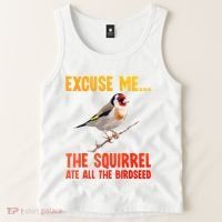 Bird Art For Women Bird Watching Birding Birdwatcher Tank Top thumb 2
