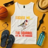 Bird Art For Women Bird Watching Birding Birdwatcher Tank Top thumb 4