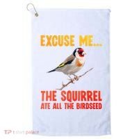 Bird Art For Women Bird Watching Birding Birdwatcher Golf Towel thumb 0
