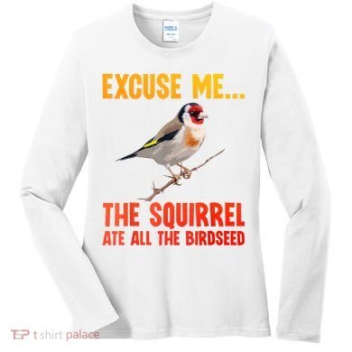 Bird Art For Women Bird Watching Birding Birdwatcher Women's Long Sleeve Shirt
