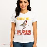 Bird Art For Women Bird Watching Birding Birdwatcher Women's T-Shirt thumb 4