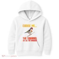 Bird Art For Women Bird Watching Birding Birdwatcher Kids Hoodie thumb 0