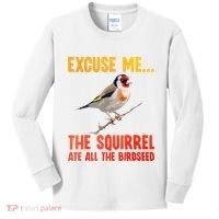 Bird Art For Women Bird Watching Birding Birdwatcher Kids Long Sleeve Shirt thumb 0