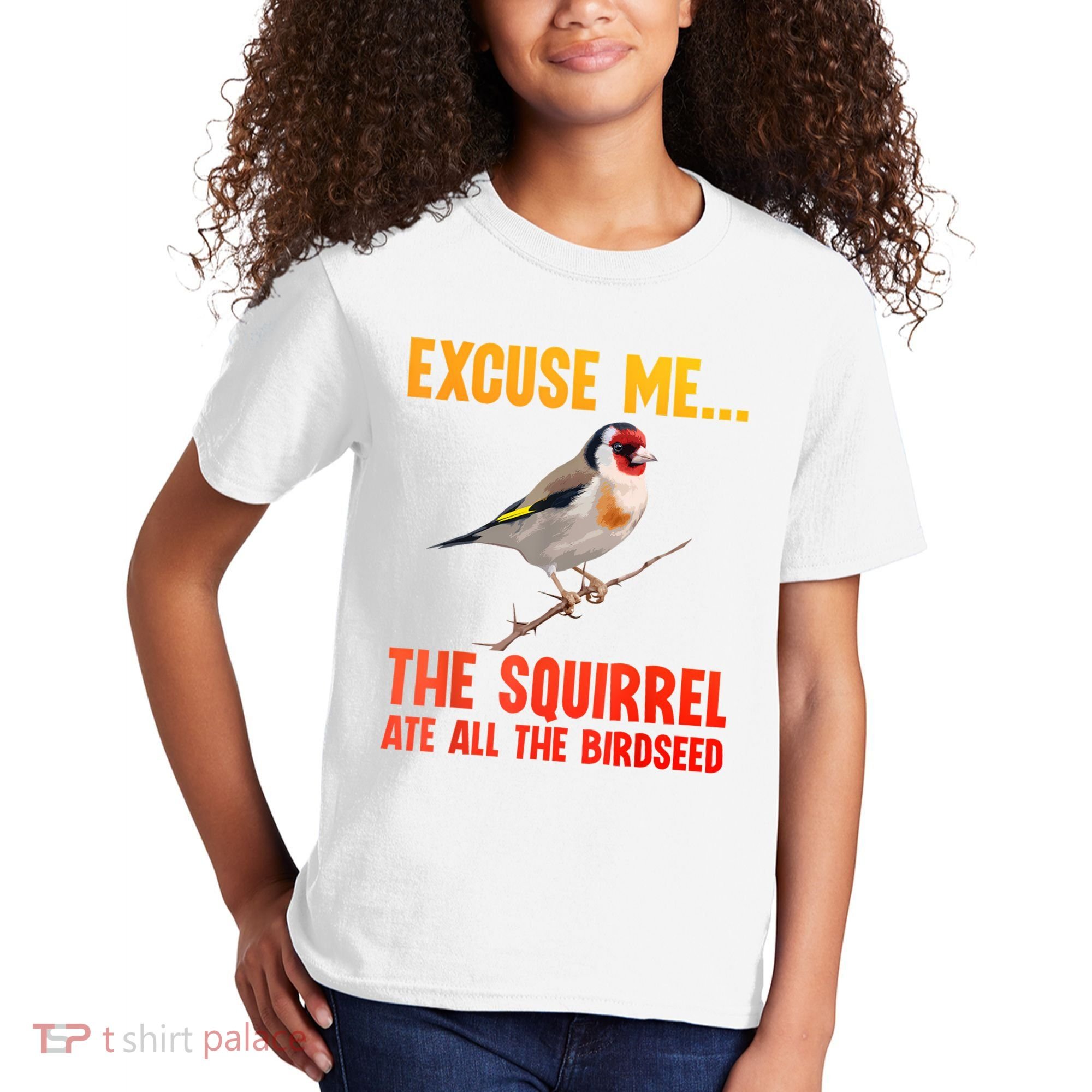 Bird Art For Women Bird Watching Birding Birdwatcher Kids T-Shirt