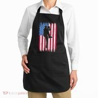 Baseball American Flag Sport Apron thumb 2