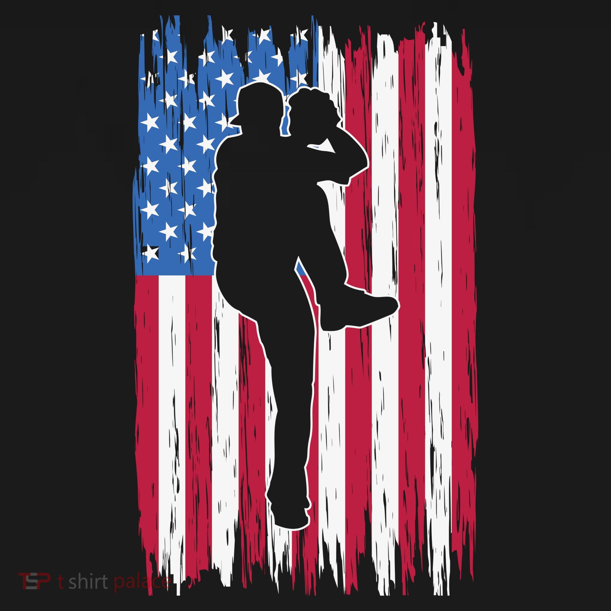 Baseball American Flag Sport Apron