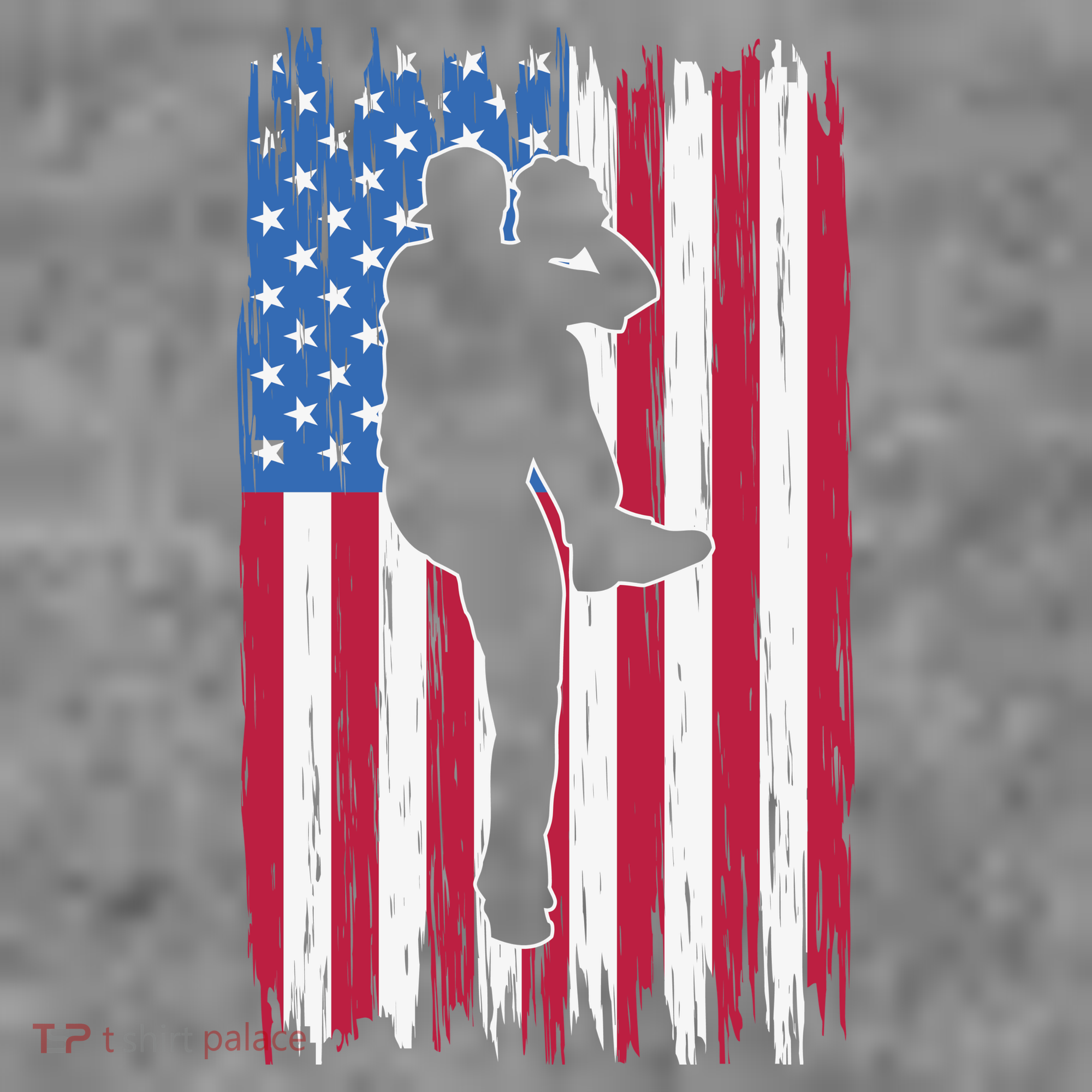 Baseball American Flag Sport Long Sleeve Shirt