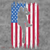 Baseball American Flag Sport Tank Top thumb 6
