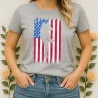 Baseball American Flag Sport Women's T-Shirt thumb 2