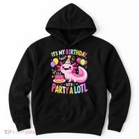 Birthday Axolotl Fun Party Kawaii Axolotl Hoodie thumb 0