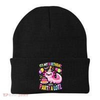 Birthday Axolotl Fun Party Kawaii Axolotl Beanie thumb 0