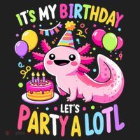 Birthday Axolotl Fun Party Kawaii Axolotl Tumbler thumb 3