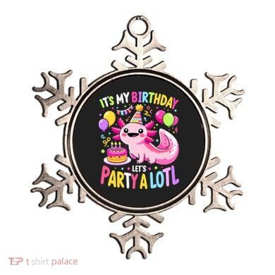 Birthday Axolotl Fun Party Kawaii Axolotl Ornament