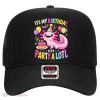 Birthday Axolotl Fun Party Kawaii Axolotl Hat thumb 0