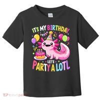 Birthday Axolotl Fun Party Kawaii Axolotl Toddler T-Shirt thumb 0