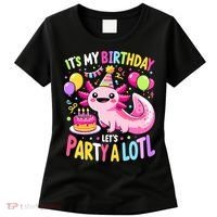 Birthday Axolotl Fun Party Kawaii Axolotl Women's T-Shirt thumb 0