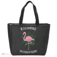 Be A Flamingo In A Flock Of Pigeons Tote Bag thumb 0