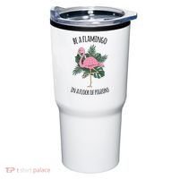 Be A Flamingo In A Flock Of Pigeons Tumbler thumb 0