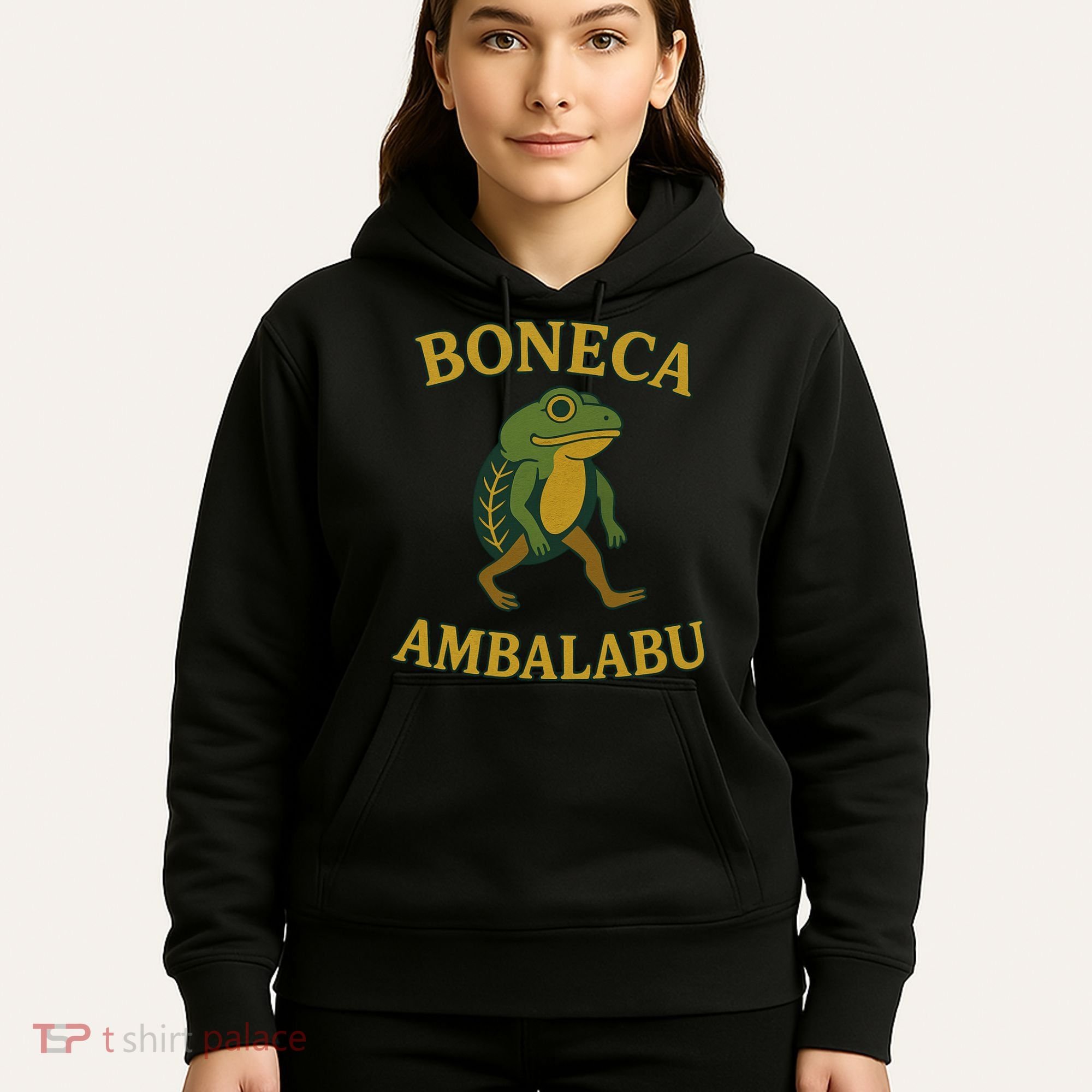 Boneca Ambalabu Funny Frog Meme Hoodie