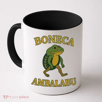 Boneca Ambalabu Funny Frog Meme Coffee Mug