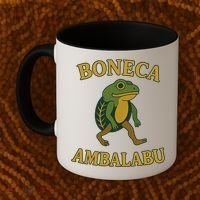 Boneca Ambalabu Funny Frog Meme Coffee Mug thumb 2