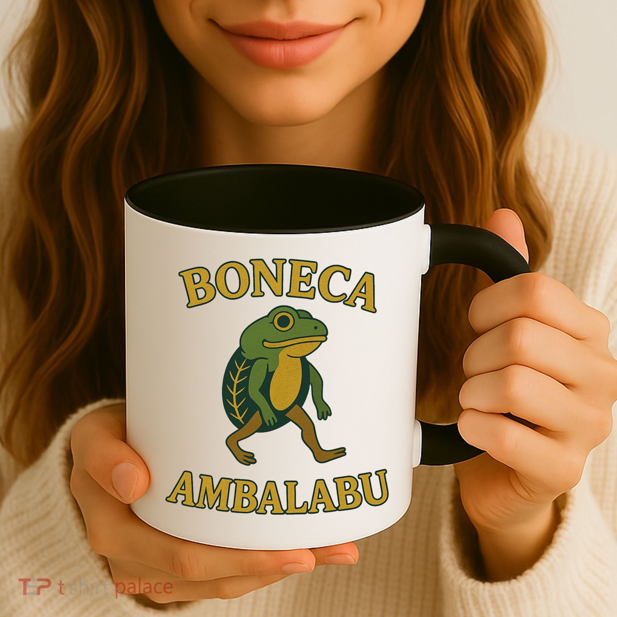 Boneca Ambalabu Funny Frog Meme Coffee Mug