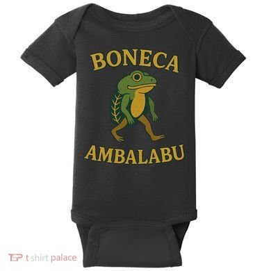 Boneca Ambalabu Funny Frog Meme Baby Bodysuit