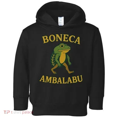 Boneca Ambalabu Funny Frog Meme Toddler Hoodie