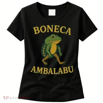 Boneca Ambalabu Funny Frog Meme Women's T-Shirt