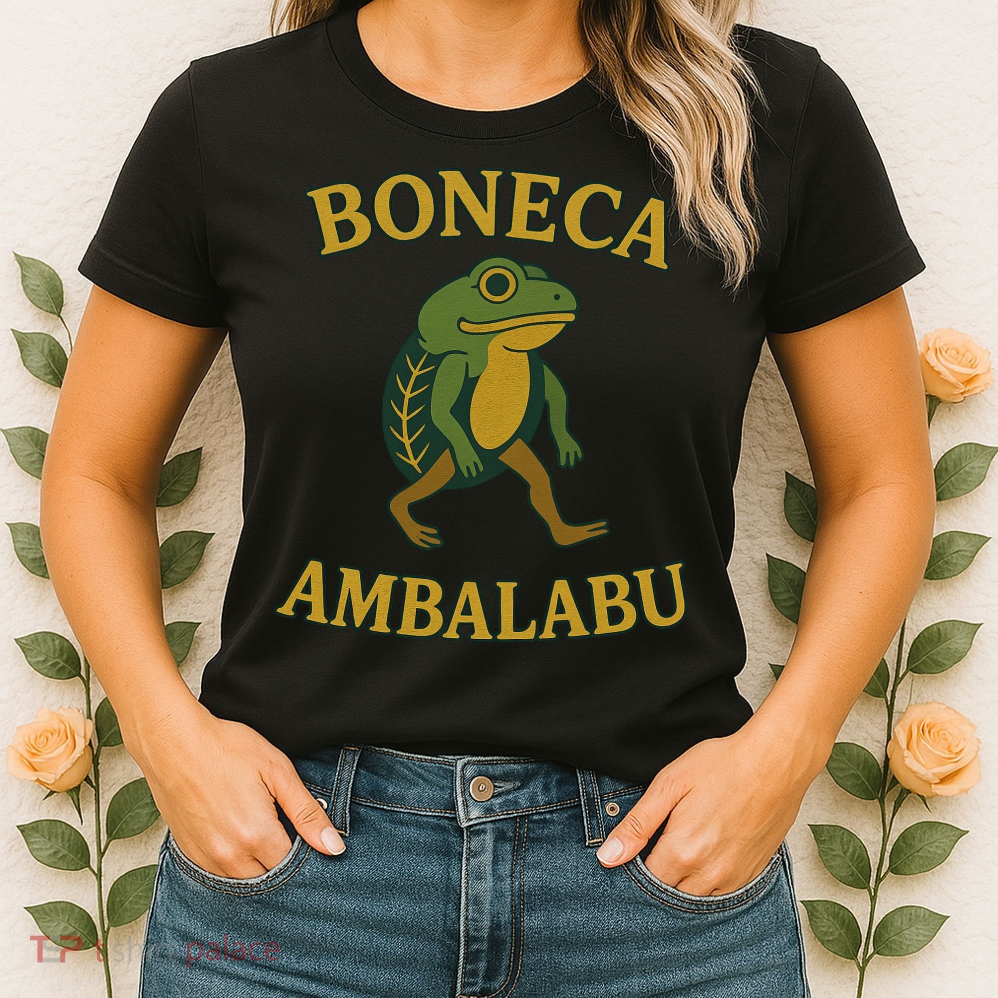 Boneca Ambalabu Funny Frog Meme Women's T-Shirt