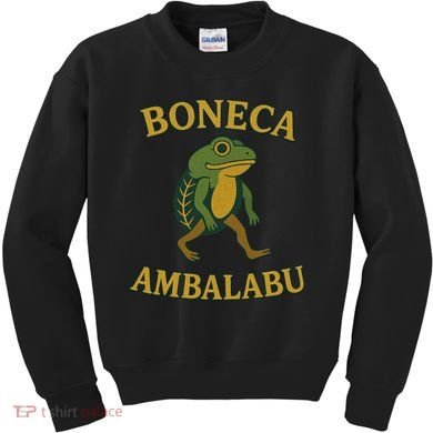 Boneca Ambalabu Funny Frog Meme Kids Sweatshirt