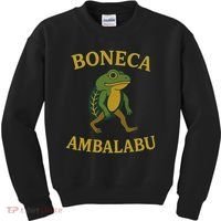 Boneca Ambalabu Funny Frog Meme Kids Sweatshirt thumb 0