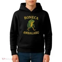 Boneca Ambalabu Funny Frog Meme Kids Hoodie thumb 4