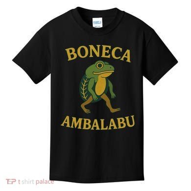 Boneca Ambalabu Funny Frog Meme Kids T-Shirt