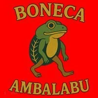 Boneca Ambalabu Funny Frog Meme Santa Hat thumb 1
