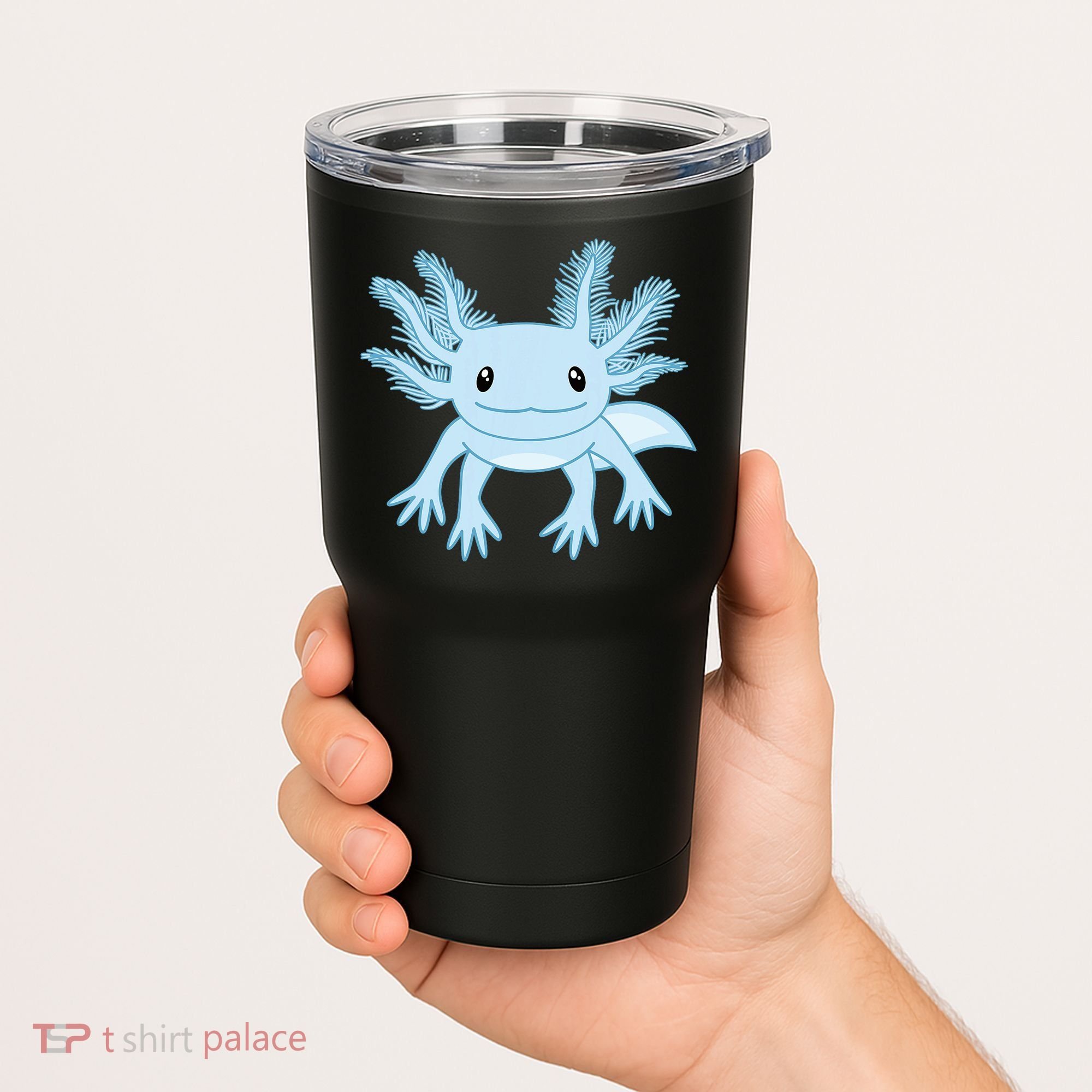 Blue Axolotl Funny Kawaii Axolotl Lover Tumbler