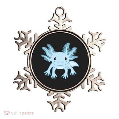 Blue Axolotl Funny Kawaii Axolotl Lover Ornament