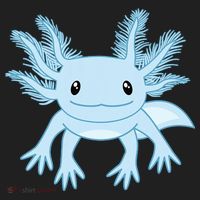 Blue Axolotl Funny Kawaii Axolotl Lover Hat thumb 2