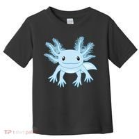 Blue Axolotl Funny Kawaii Axolotl Lover Toddler T-Shirt thumb 0