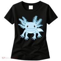 Blue Axolotl Funny Kawaii Axolotl Lover Women's T-Shirt thumb 0