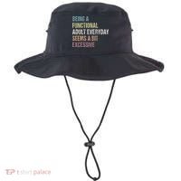 Being A Functional Adult Everyday Seems A Bit Excessive Bucket Hat thumb 0