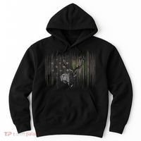 Basbo American Flag Camouflage Outdoor Antlers Elk Deer  Hoodie thumb 0